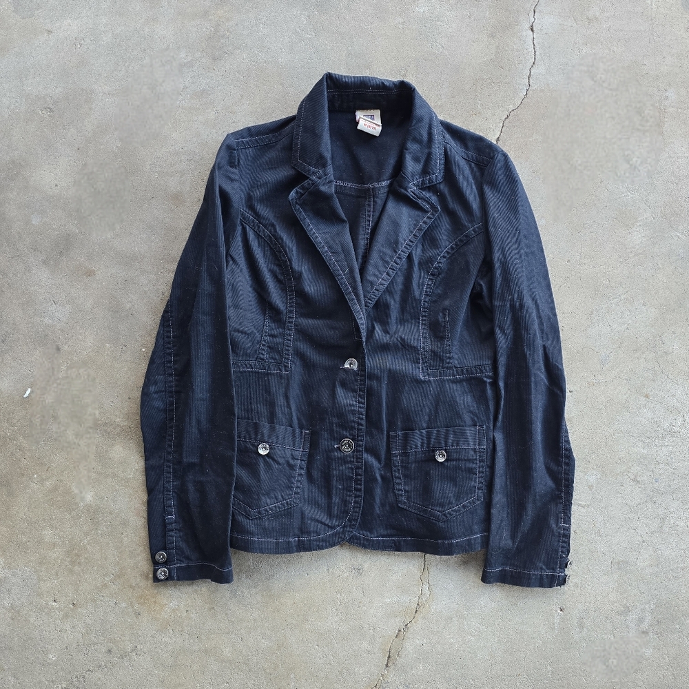 vtg y2k office Siren blazer jacket